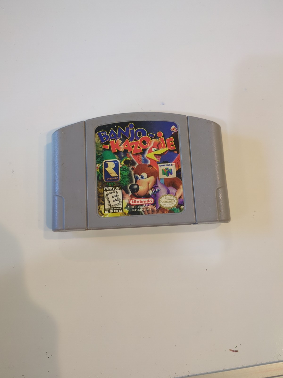 Banjo-Kazooie 1998 Nintendo 64 N64 Game Cartridge Banjo Kazooie AUTHENTIC TESTED