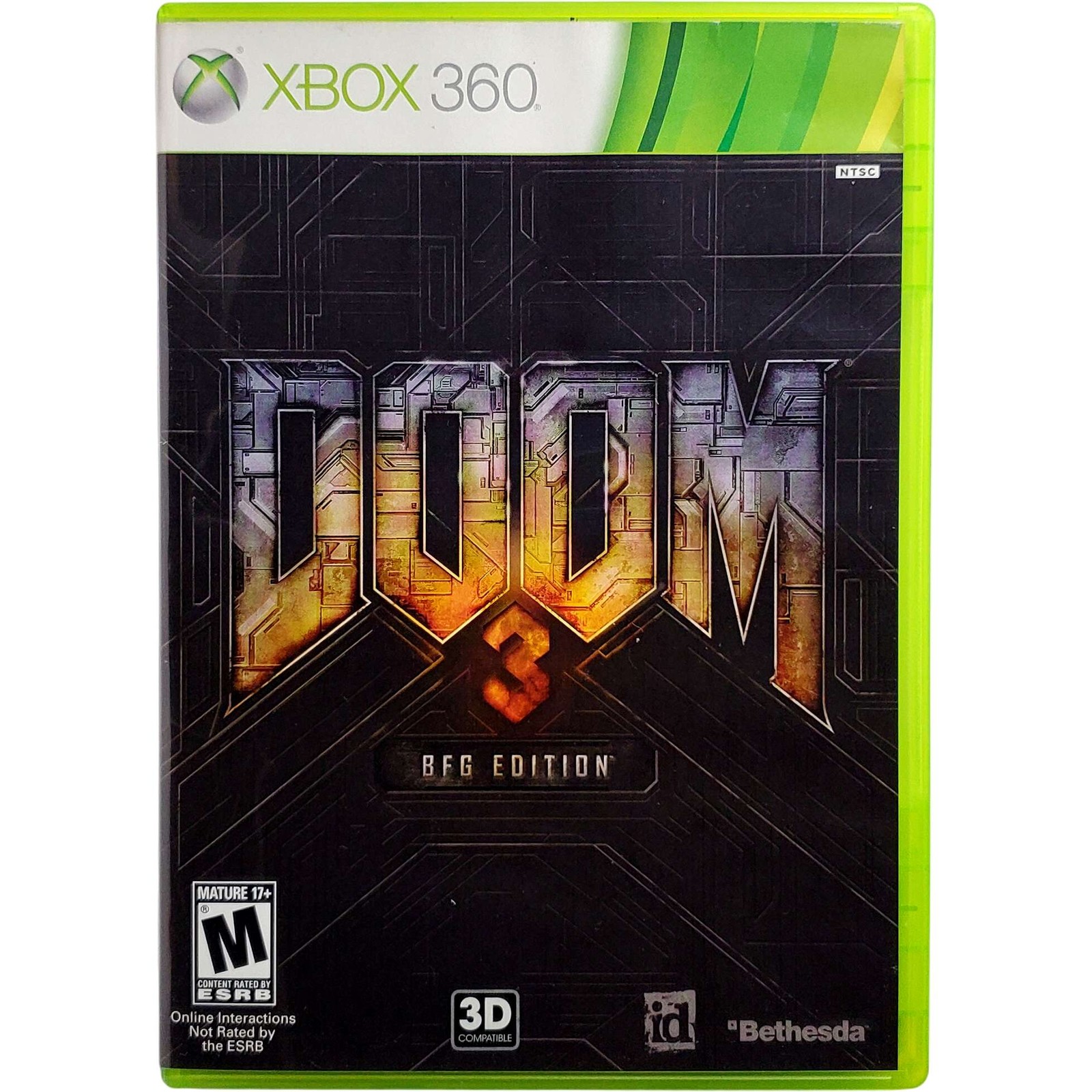 Doom 3 BFG Edition – Microsoft Xbox 360 Pristine Tested 1Y Guarantee