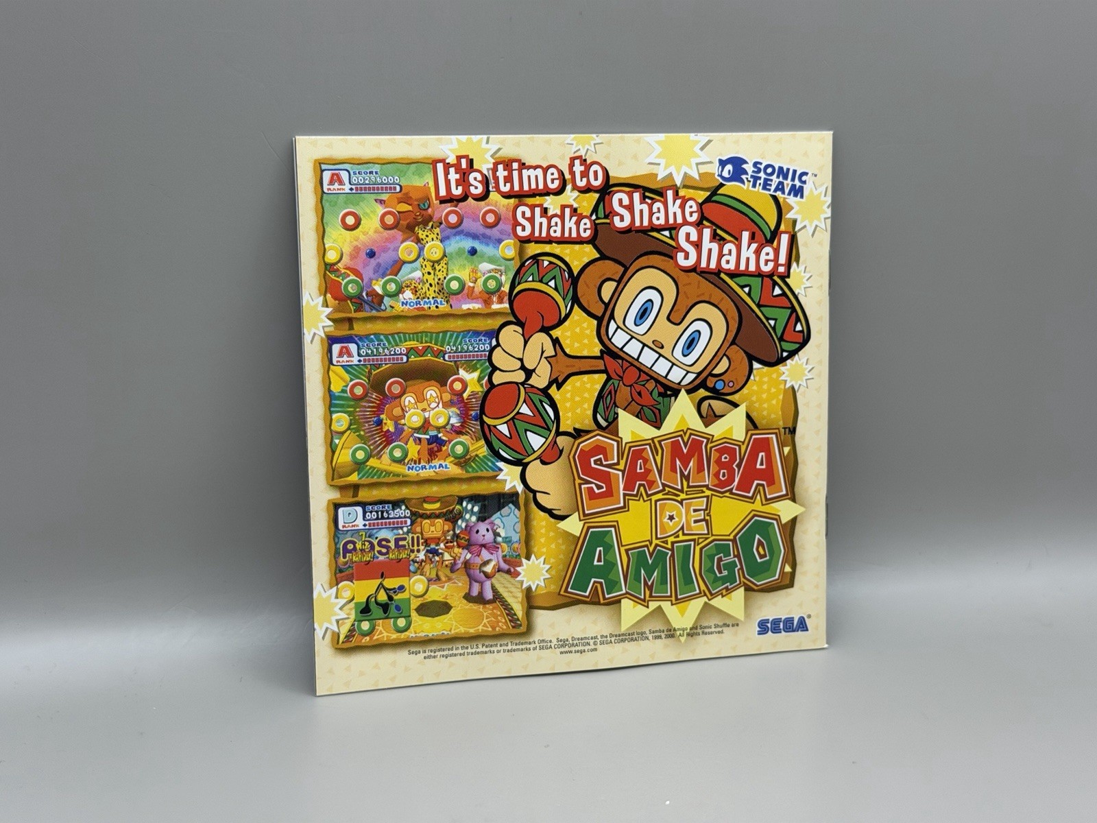 Sonic Shuffle Sega (Sega Dreamcast, 2000) CIB – Complete w/Manual – Tested