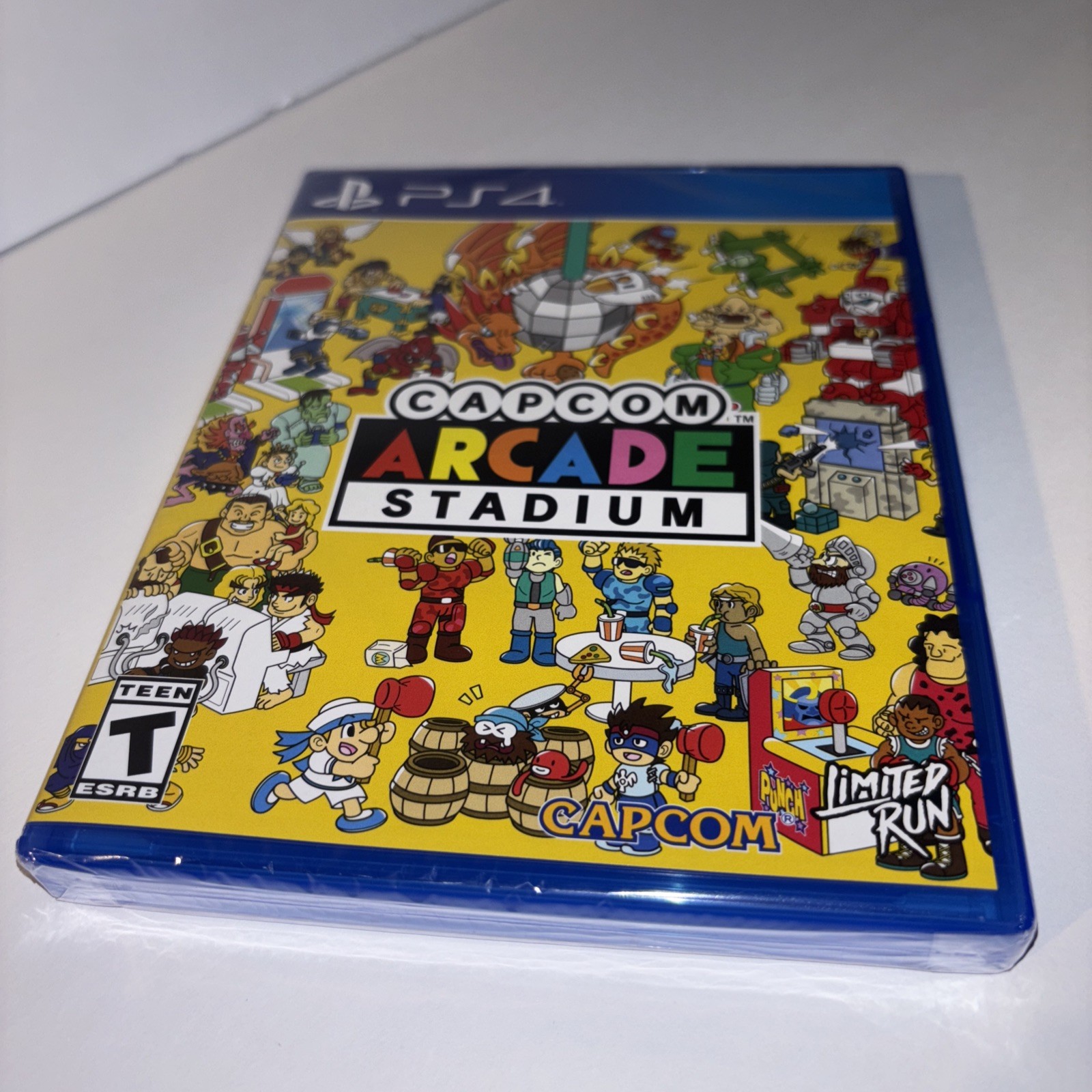 CAPCOM ARCADE STADIUM MAIN COLLECTION ART VARIANT LIMITED RUN GAME U.S. ESRB NEW