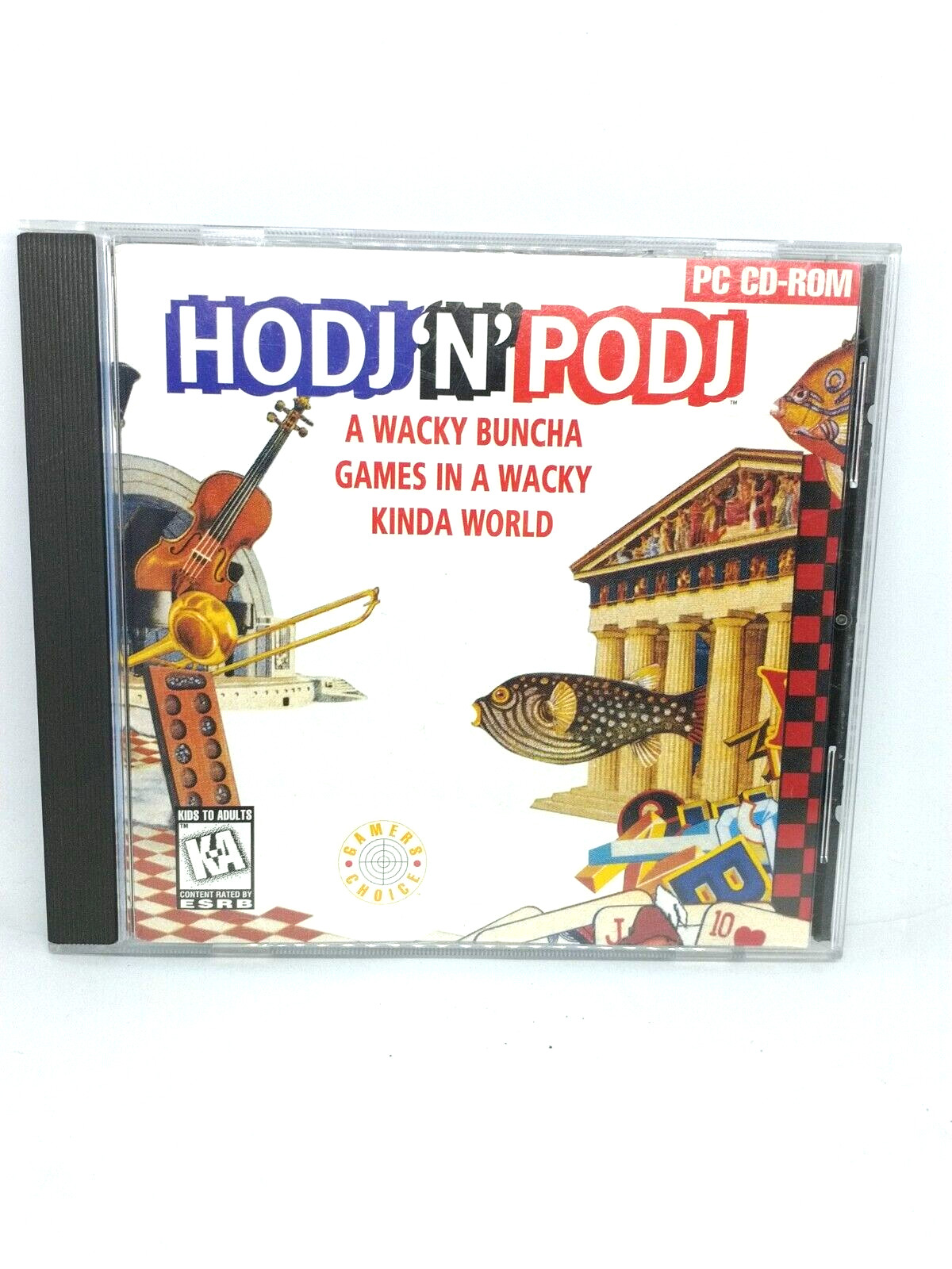 Hodj ‘N’ Podj Wacky Buncha Games in a Wacky Kinda World CD-ROM VERY GOOD