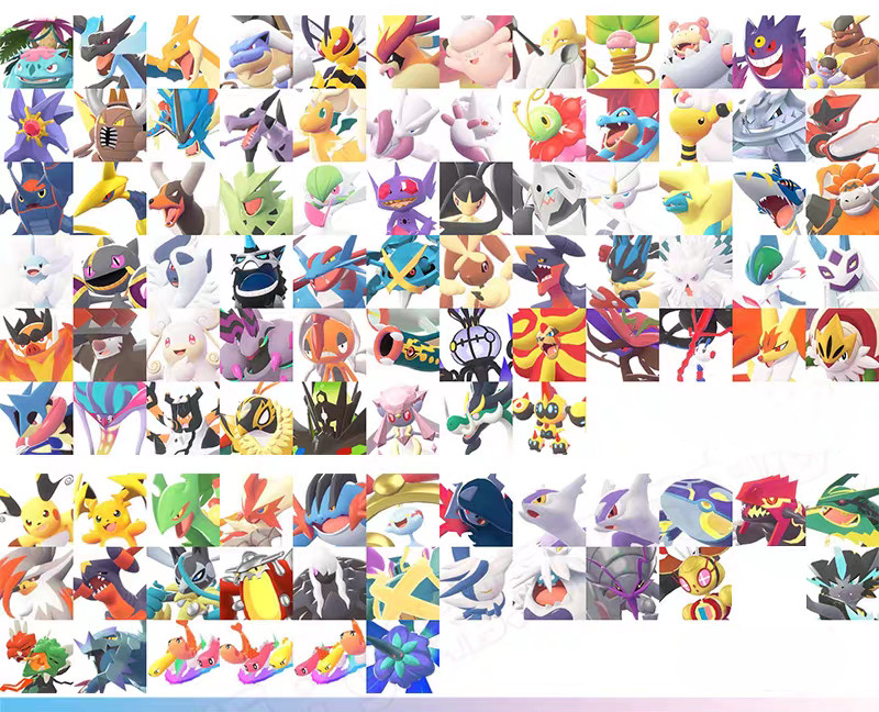Pokémon Legends ZA ✨ALL MEGA✨Shiny Alpha Holding Mega Stone ✨Mega Dimension Z-A