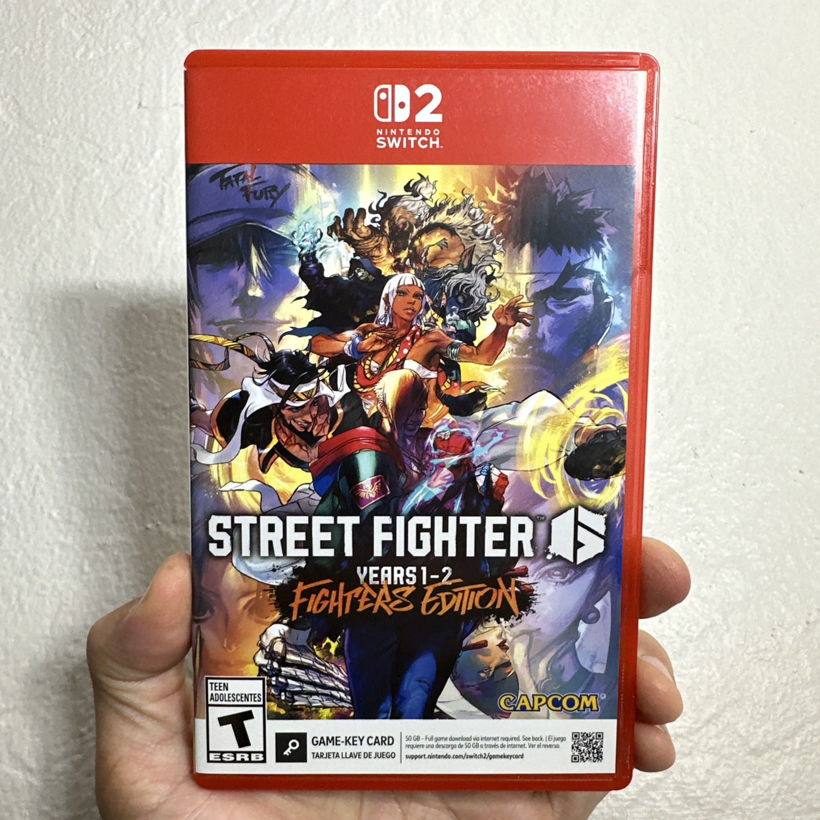 Street Fighter 6 Year 1-2 Fighters Edition for Nintendo Switch 2 ESRB GKC