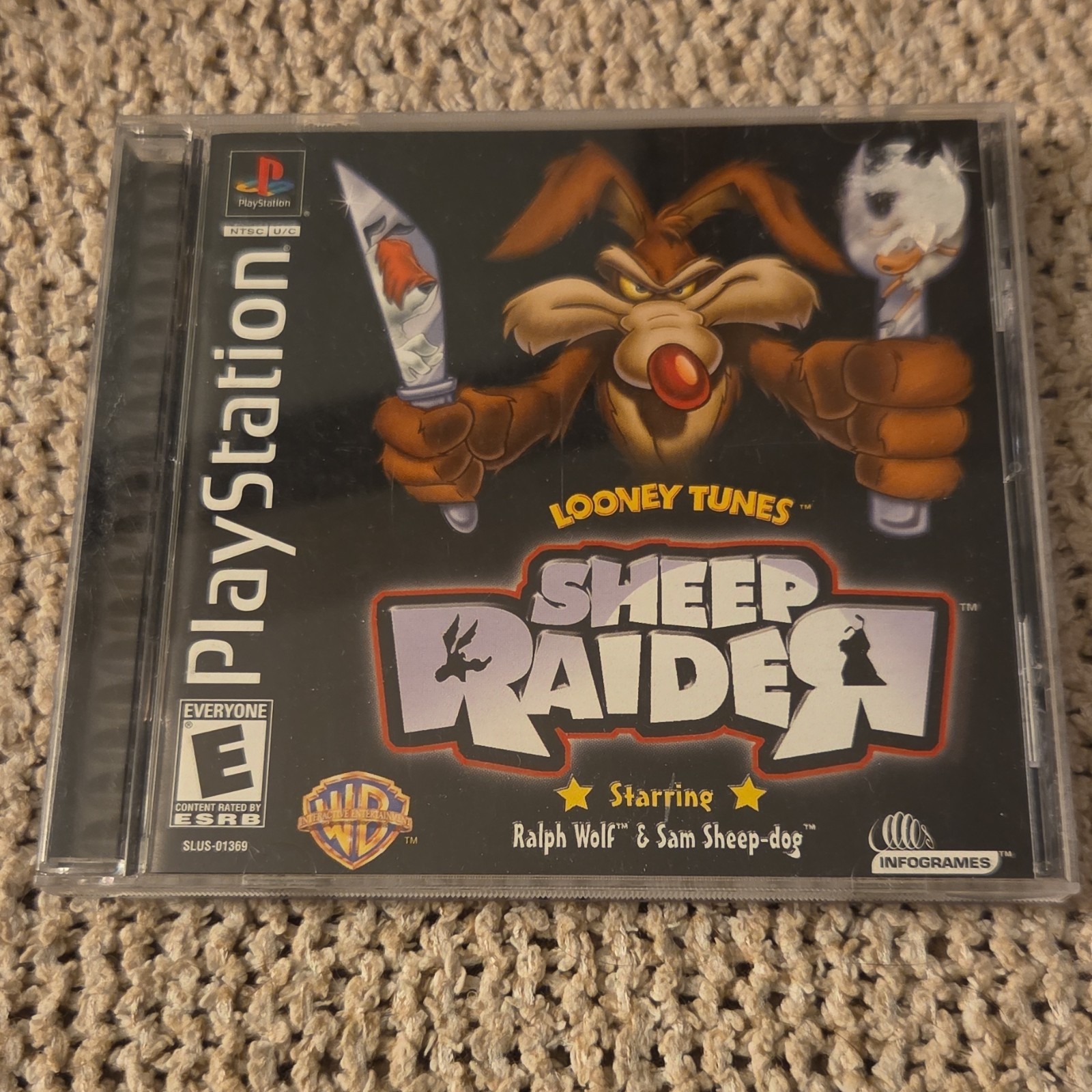 Looney Tunes: Sheep Raider PS1 (Sony PlayStation 1) 2001 NTSC-U/C w/ Case