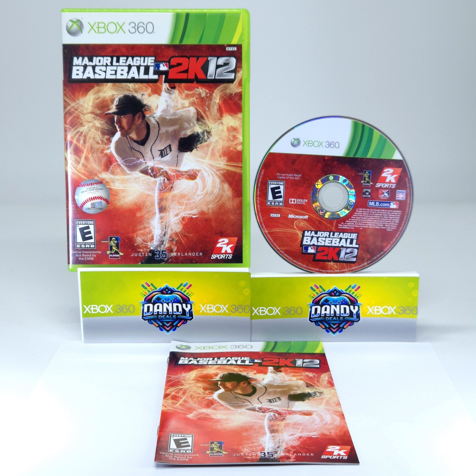 Major League Baseball 2K12 CIB W/ Manual – Xbox 360