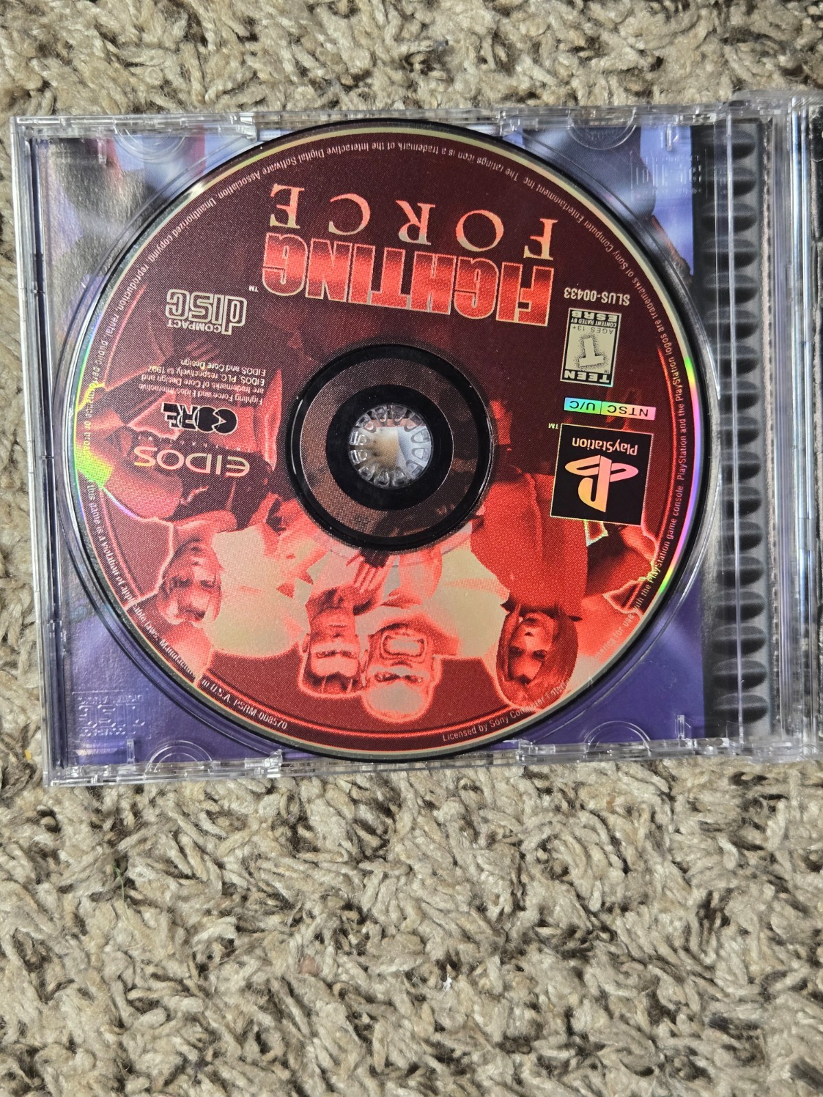 Fighting Force – Sony Playstation 1 PS1 – Complete In Box CIB