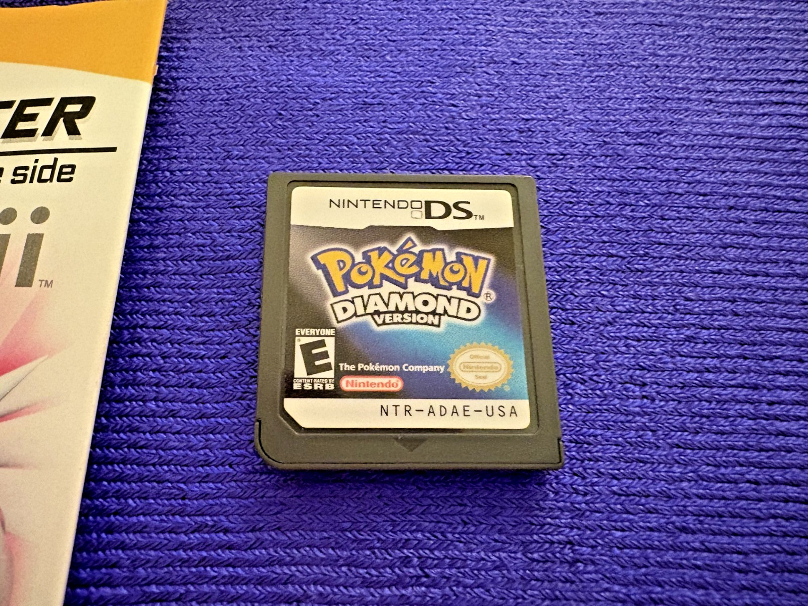 Pokémon: Diamond Version (Nintendo DS, 2007) CIB W/Poster – Authentic – Tested