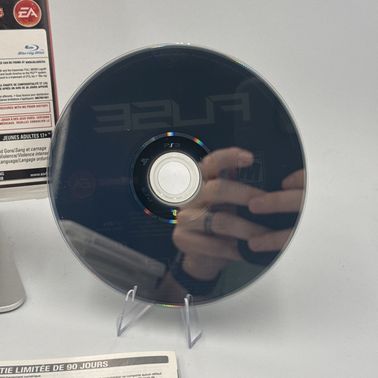 FUSE (Sony PlayStation 3) PS3 Complete w/Manual Tested & Working