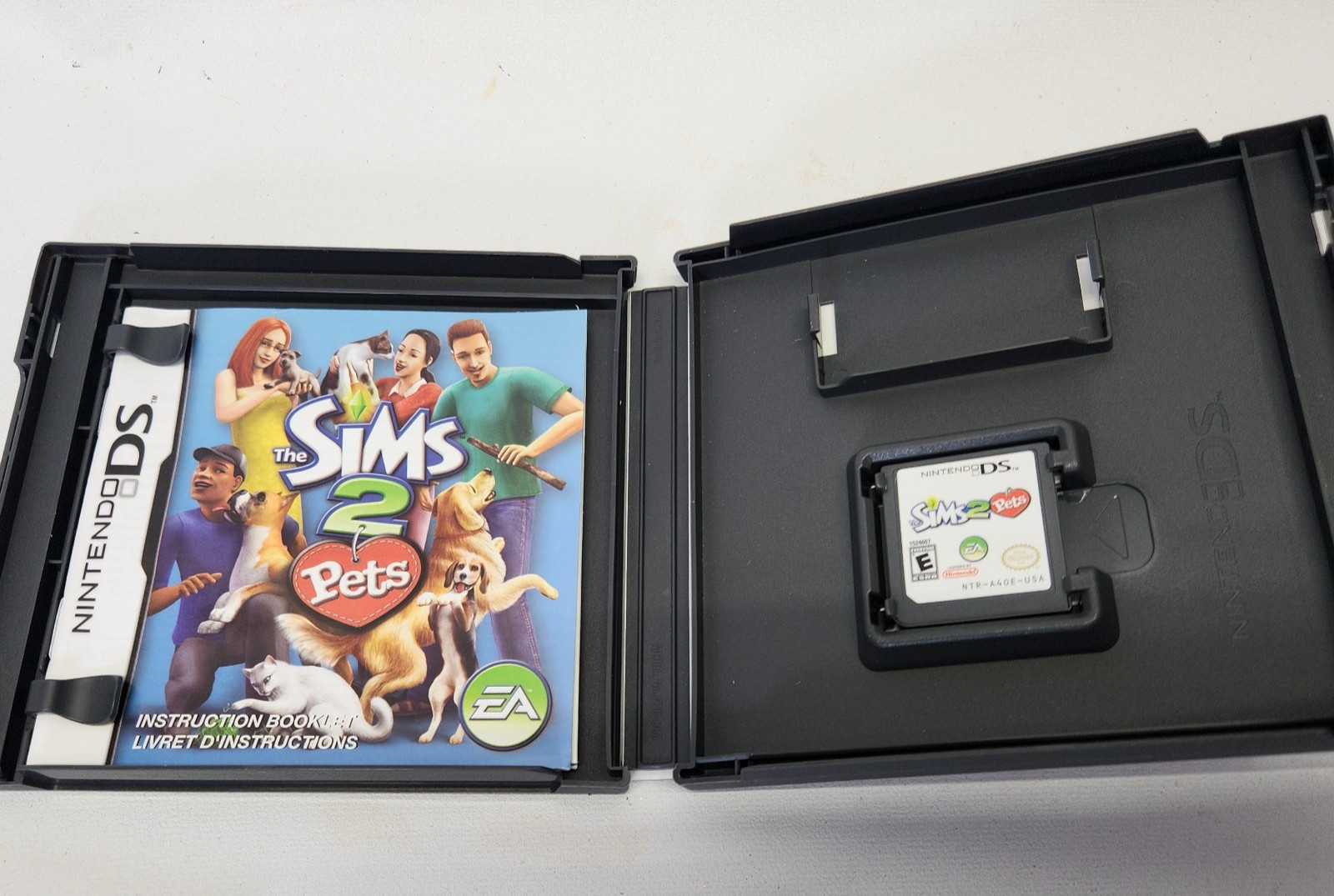 Lot of 3 Nintendo DS The Sims 2 Pets, 4 Game Pack, & Flash Focus – All Complete