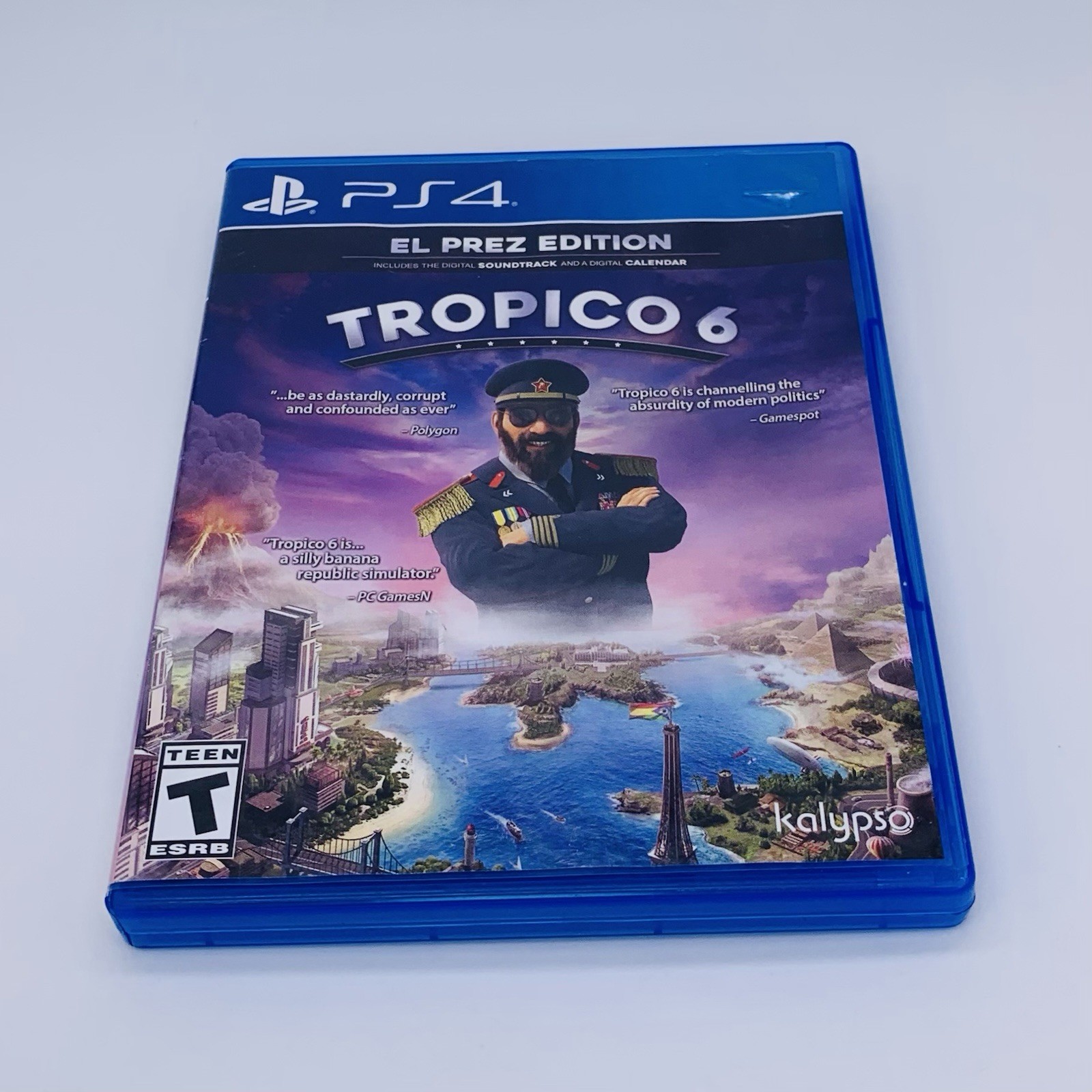Tropico 6 El Prez Edition Sony PS4, 2018 – Complete with Manual CIB Tested