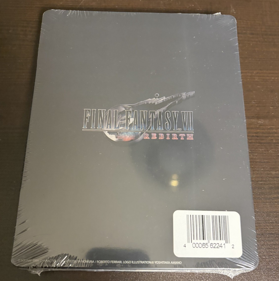 Final Fantasy VII Rebirth Steelbook Case (NO GAME) NEW *sealed* Scanavo 7 PS5