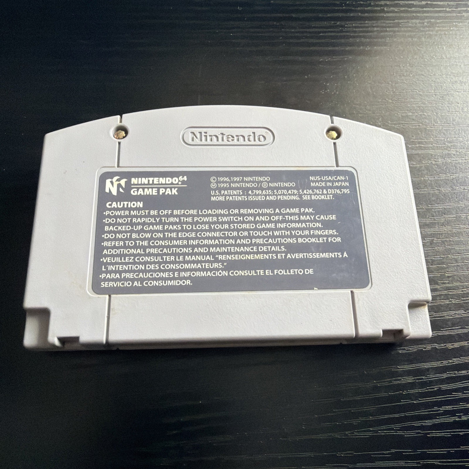 Mario Party 2 (Nintendo 64 – N64, 2000) – Game & Manual –