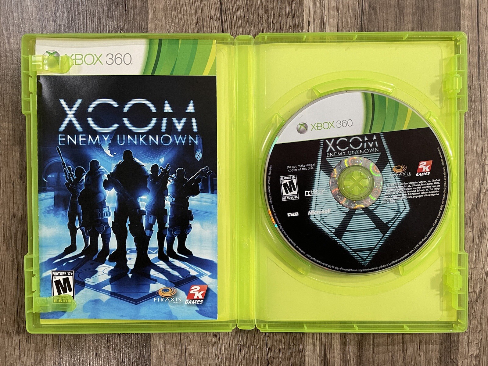 XCOM: Enemy Unknown (Xbox 360)Complete