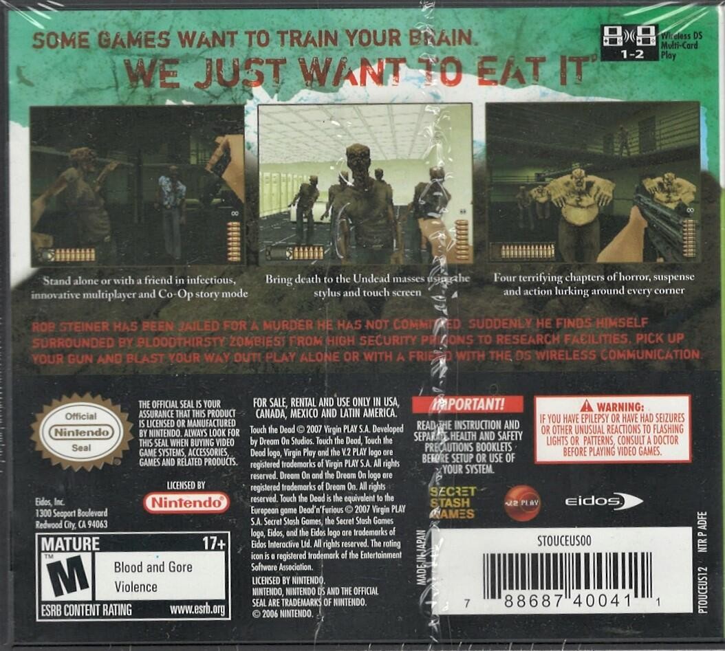 Touch The Dead – Nintendo DS