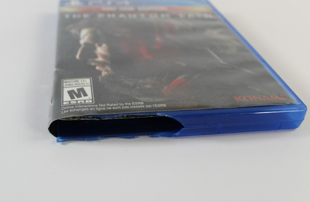 Metal Gear Solid 5 V: The Phantom Pain Day One PS4 CIB Complete w/Map EUC