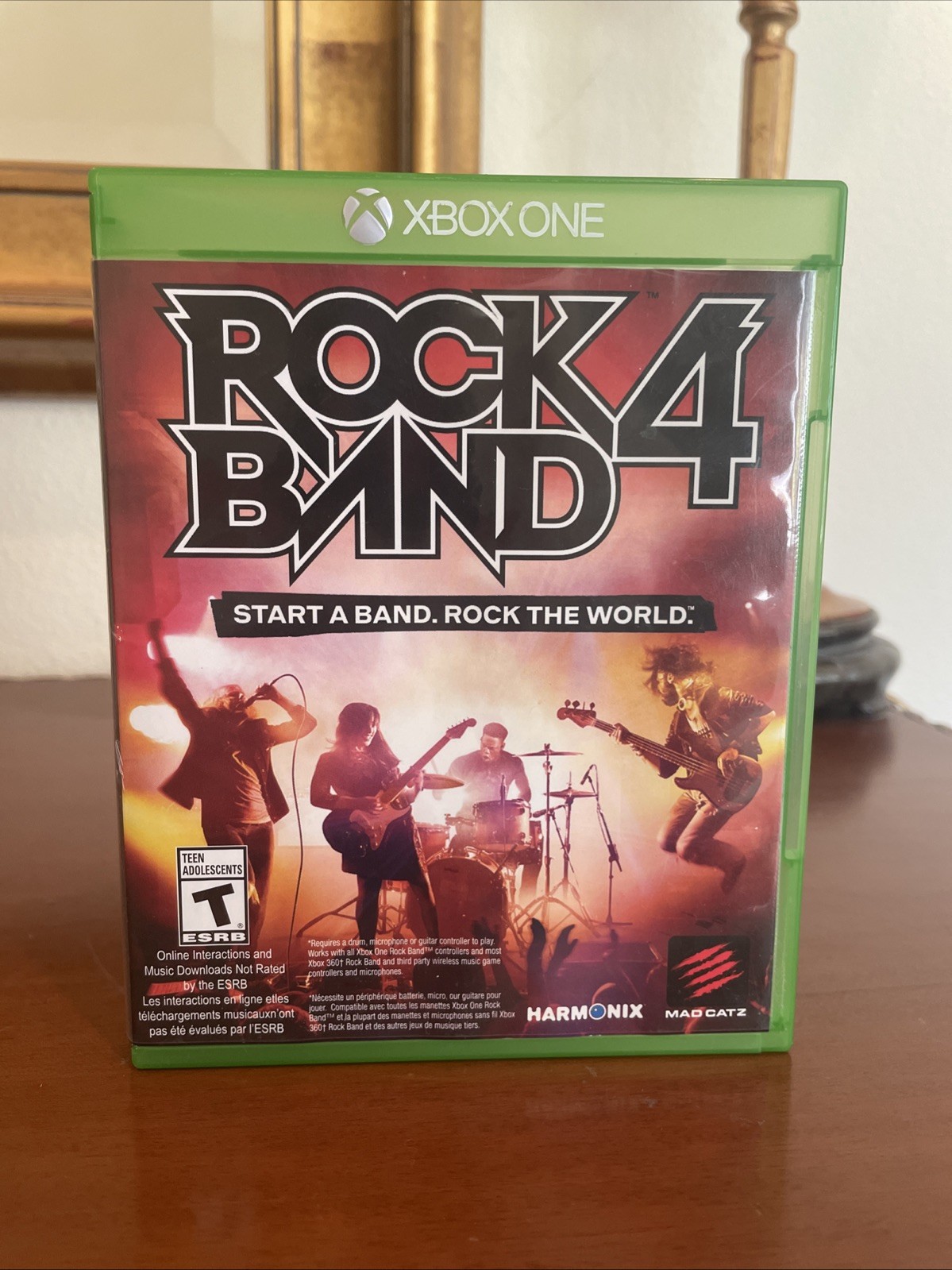 Rock Band 4 (Microsoft Xbox One, 2015) Game & Case – Tested