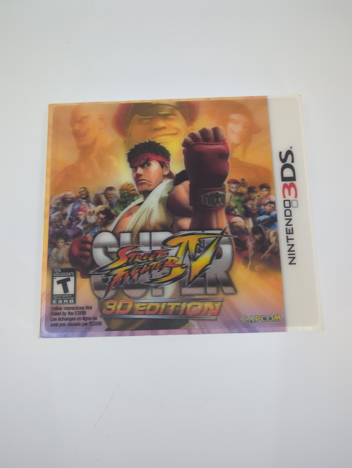 Super Street Fighter IV — 3D Edition (Nintendo 3DS, 2011) – Tested & CIB!