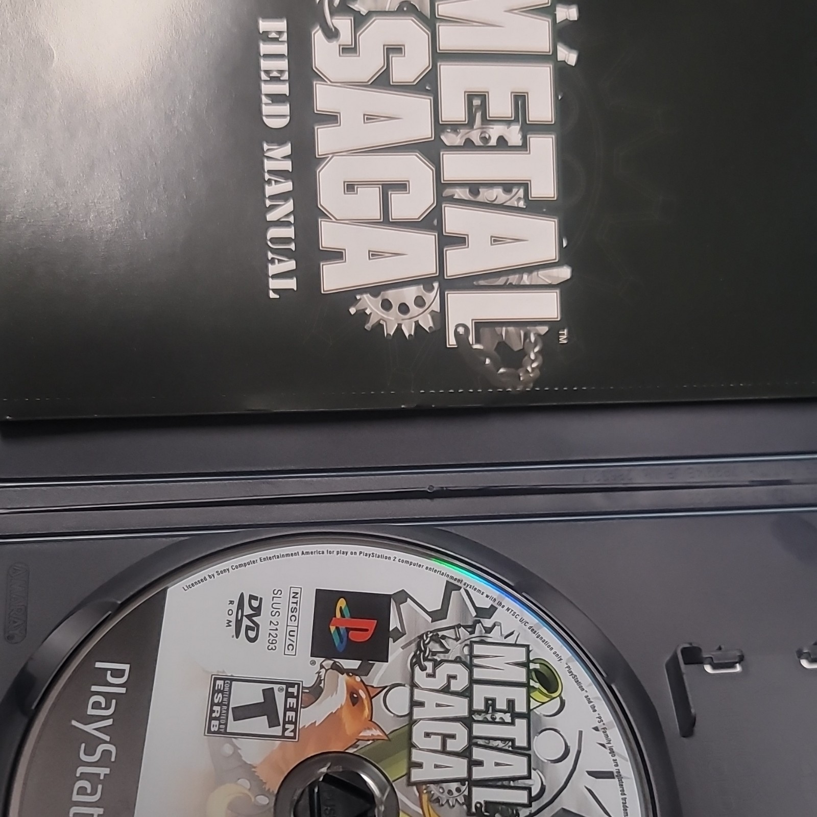 Metal Saga PS2 Atlus T Teen NTSC-U/C Turn-Based RPG w/ Manual Case Disc