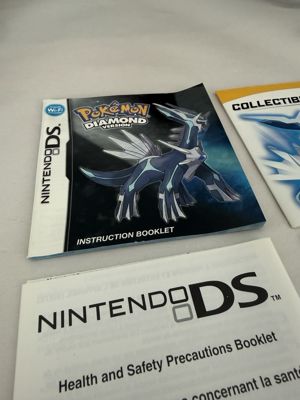 Pokemon Diamond Version – Case + Inserts Only – No Game