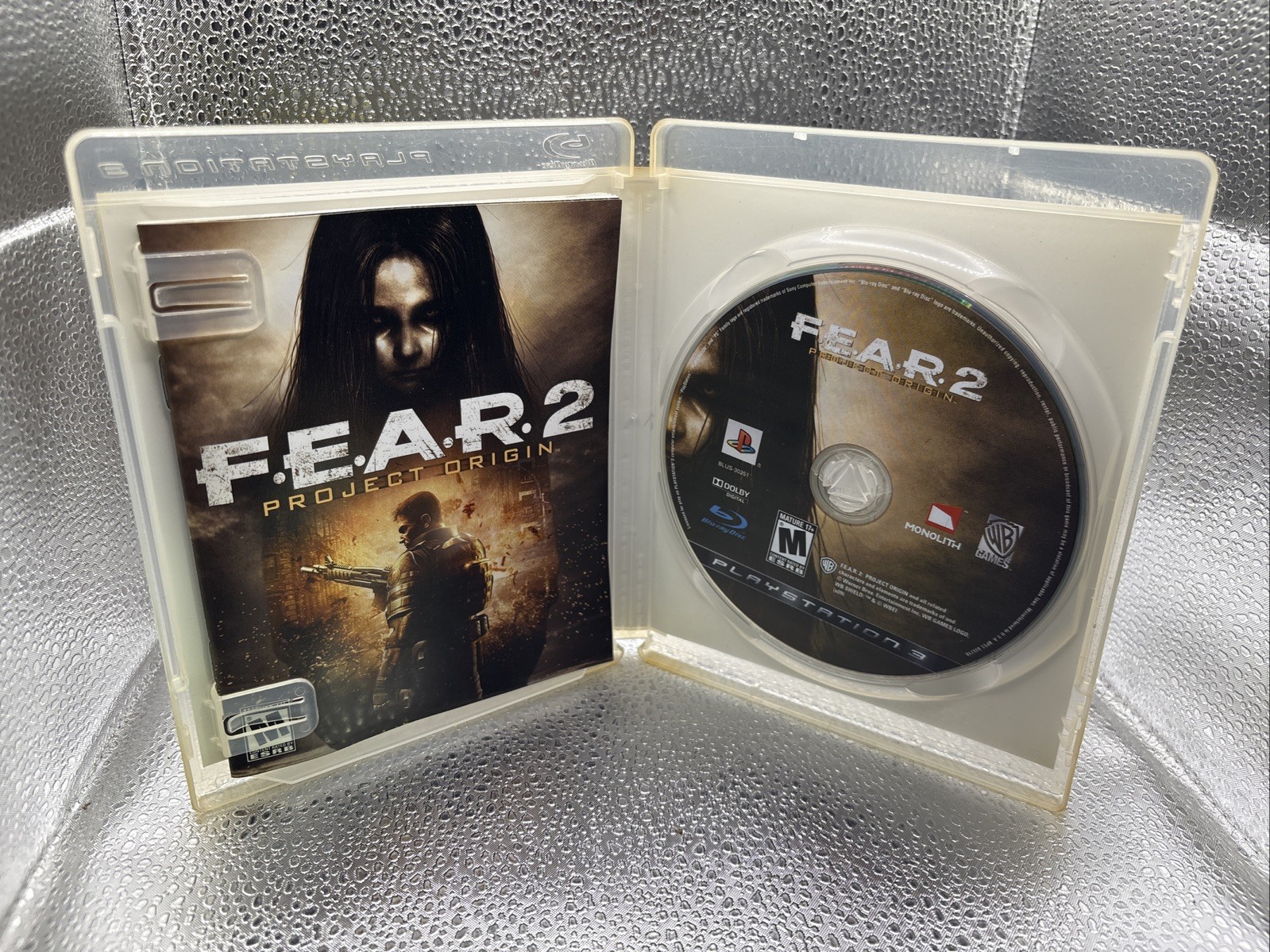F.E.A.R. 2 Project Origin PS3 PlayStation 3 Complete with manual CIB Tested