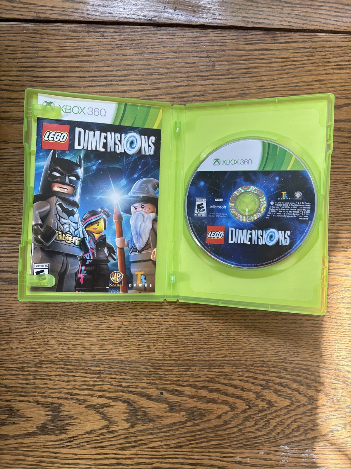 Lego Dimensions (Xbox 360) CIB Tested No Mini figures Or Toy Pad