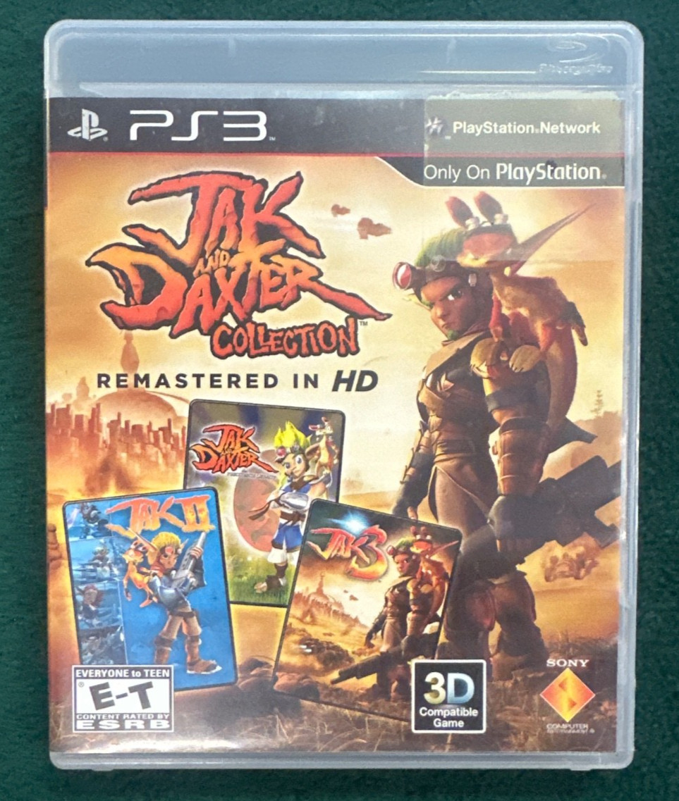 Jak & Daxter Collection Sony PlayStation 3 PS3 Video Game ~ Good Condition
