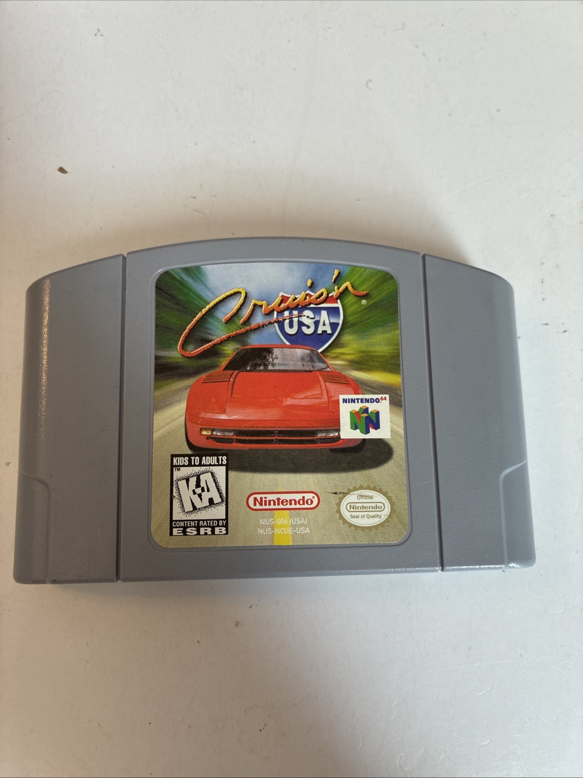 Cruis’n USA (Nintendo 64, 1996)