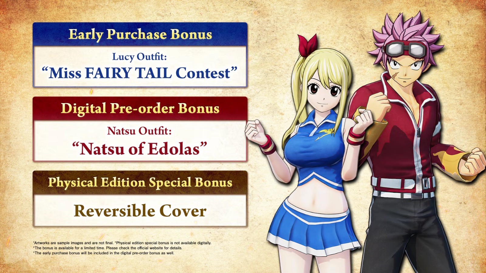 Fairy Tail 2 *PHYSICAL LAUNCH EDITION* (PS5) New