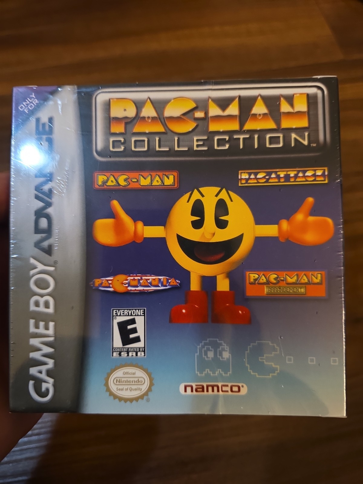 Pac-Man Collection Nintendo Game Boy Advance 2001 Box Creases NEW Sealed GBA