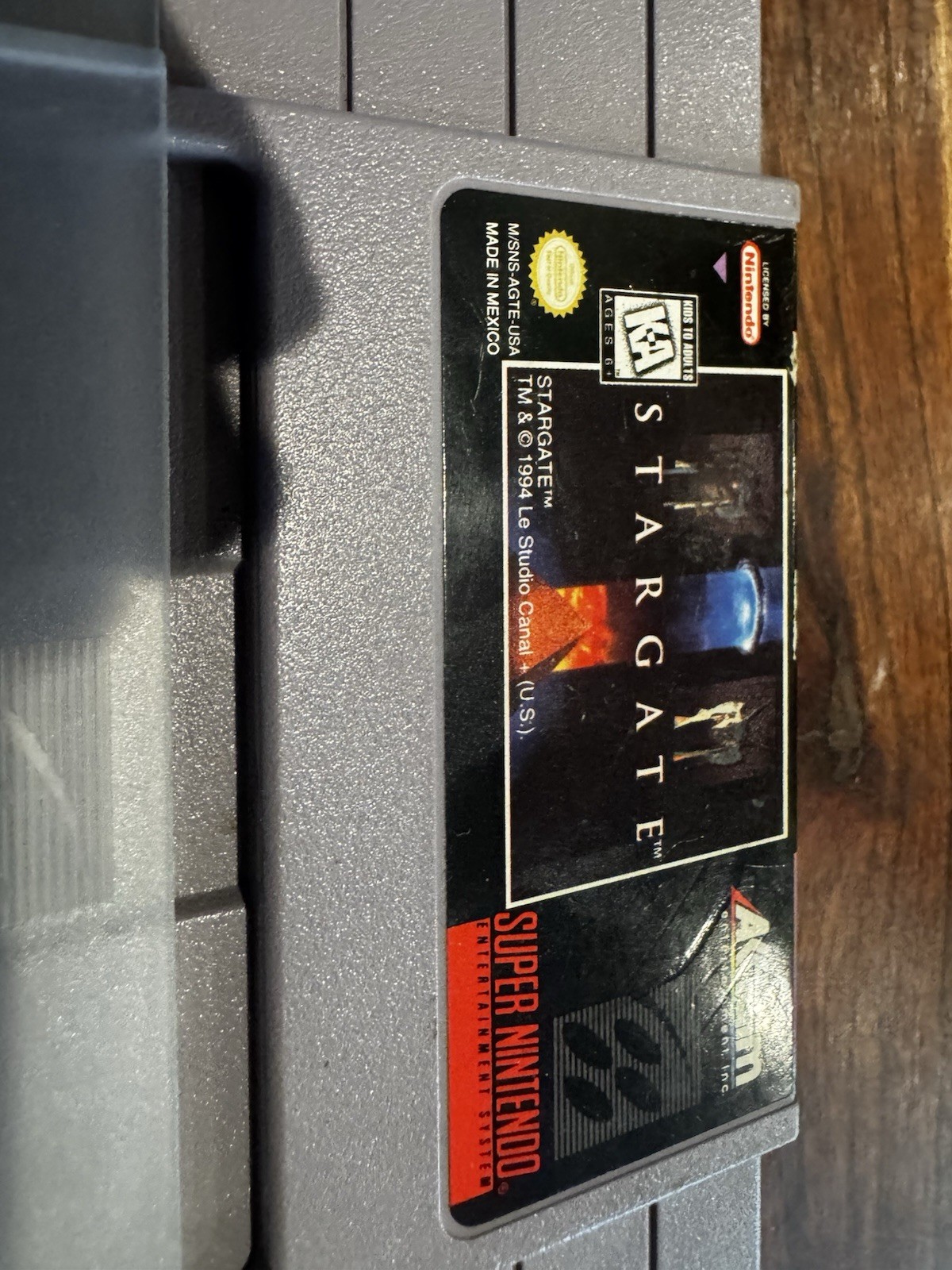 Stargate (Super Nintendo Entertainment System, SNES, 1995) Game Cartridge Only