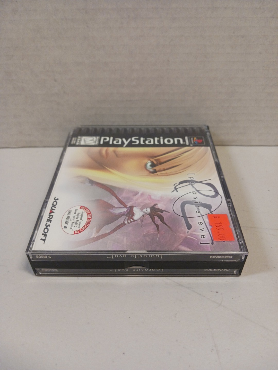 Parasite Eve (SONY PlayStation, 1998) PS1 PSX PSOne Complete Tested Working