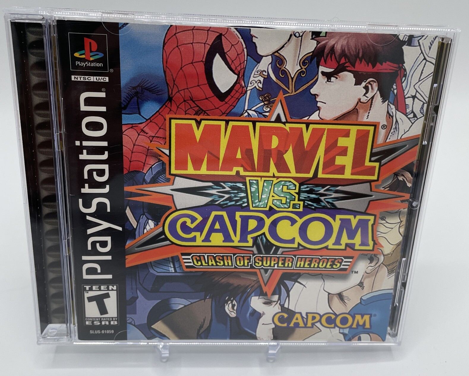 Marvel vs. Capcom: Clash of Super Heroes PlayStation 1 PS1 Complete CIB
