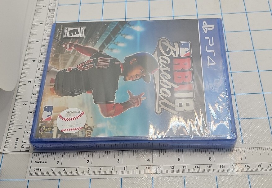 R.B.I. Baseball 18 Sony PlayStation 4, 2018 NIB Factory Sealed MLB OFFICIAL