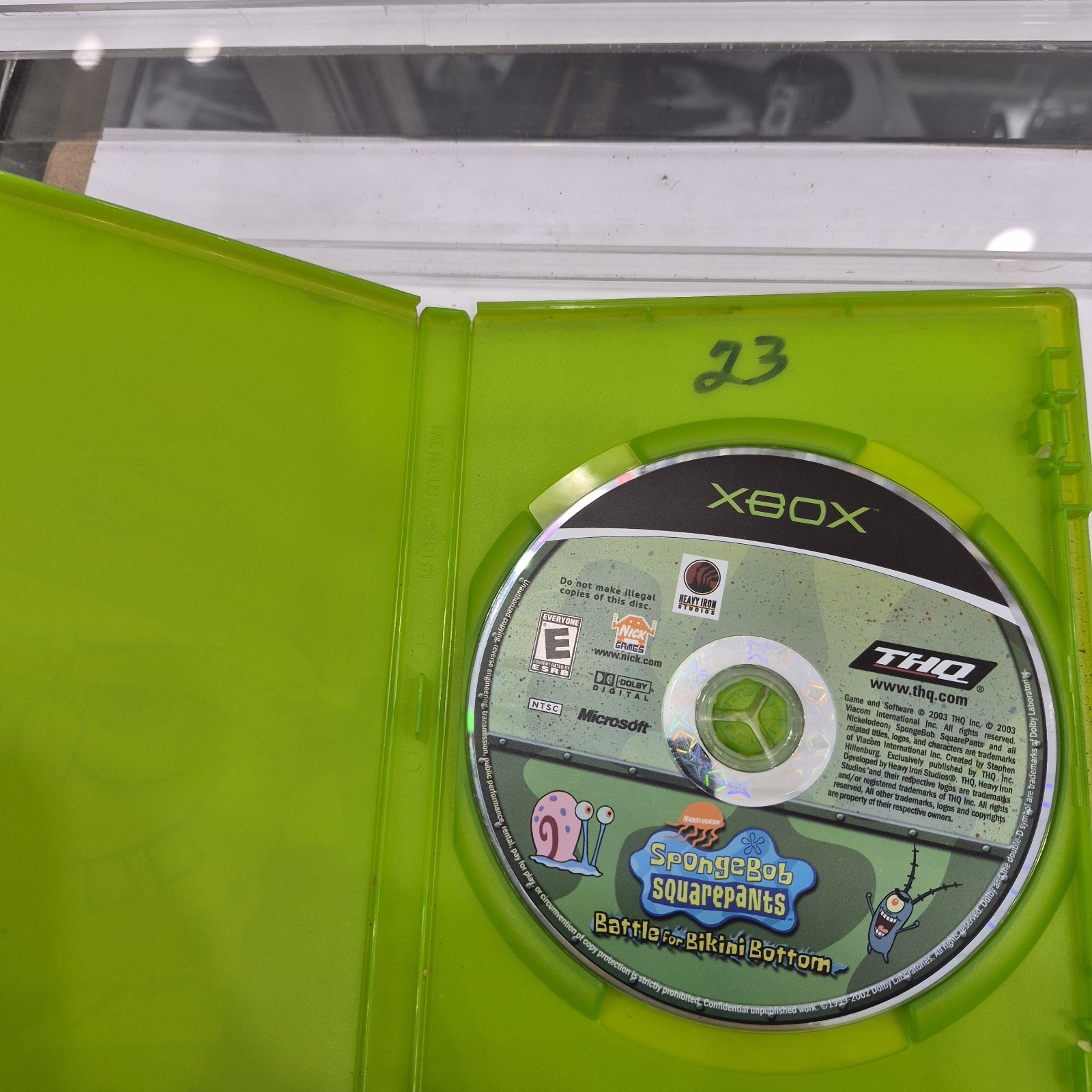 Spongebob Squarepants-The Battle for Bikini Bottom – Microsoft Xbox