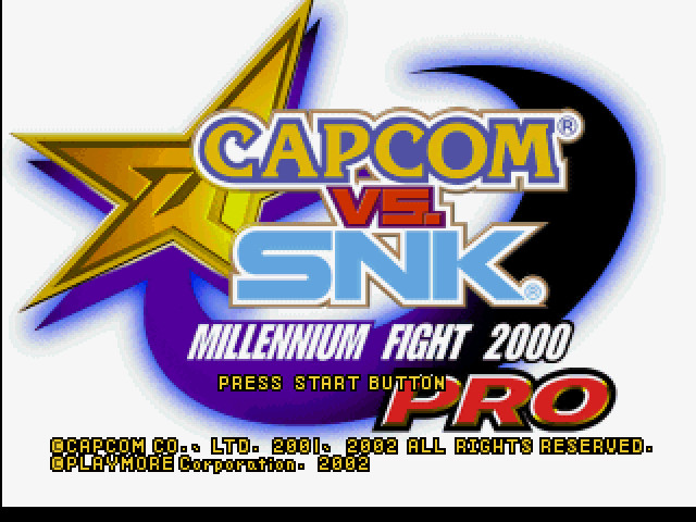Capcom vs SNK Pro 2002 Sony PlayStation PS1 LOOSE DISC ONLY Video Game
