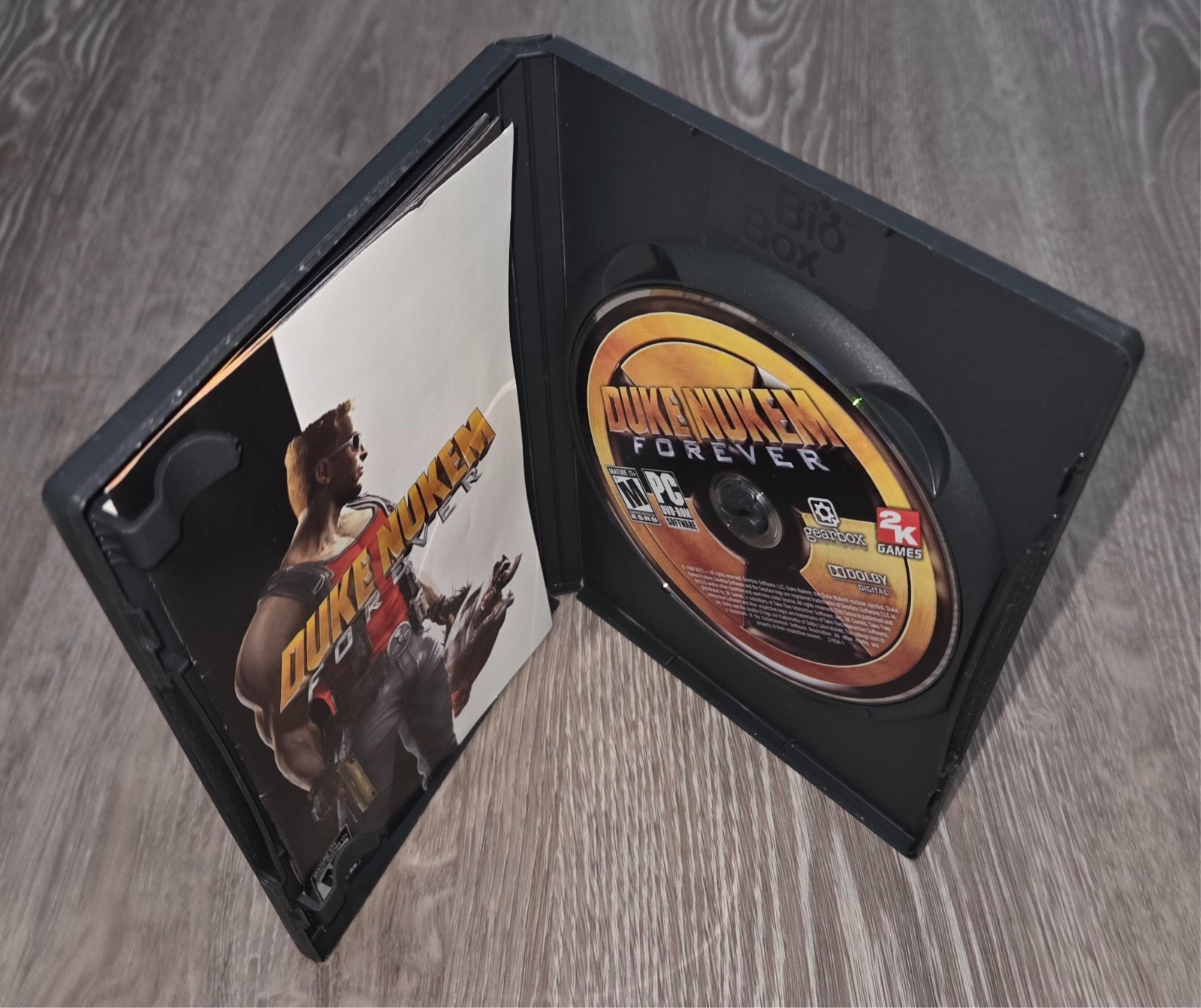 Duke Nukem Forever (2011 PC DVD-ROM) Complete With Manual- Good