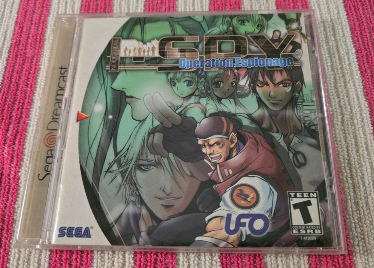 Industrial Spy: Operation Espionage (Sega Dreamcast, 2000) Complete CIB CLEAN