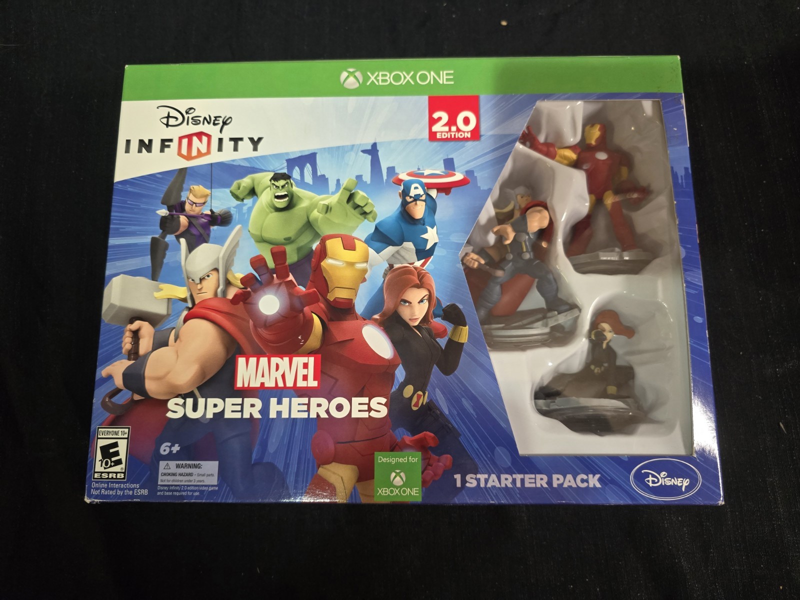 DISNEY INFINITY 2.0 Edition Marvel Super Heroes Starter Pack XBOX One (NEW)