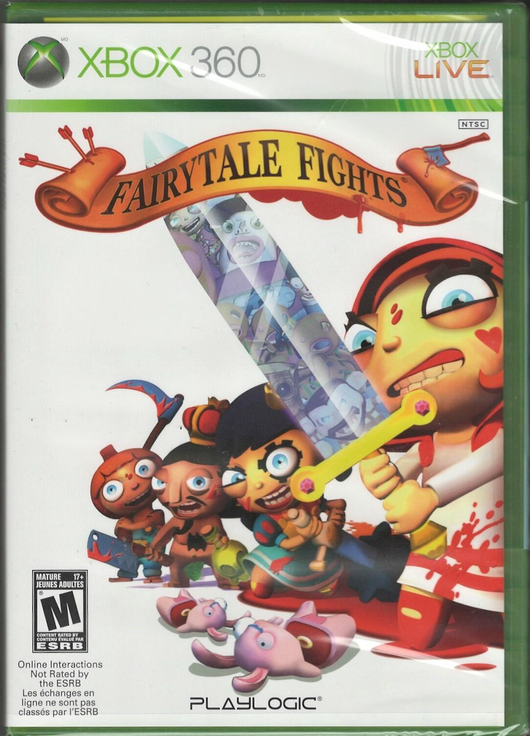 Fairytale Fights Xbox 360 (Brand New Factory Sealed US Version) Xbox 360, Xbox 3