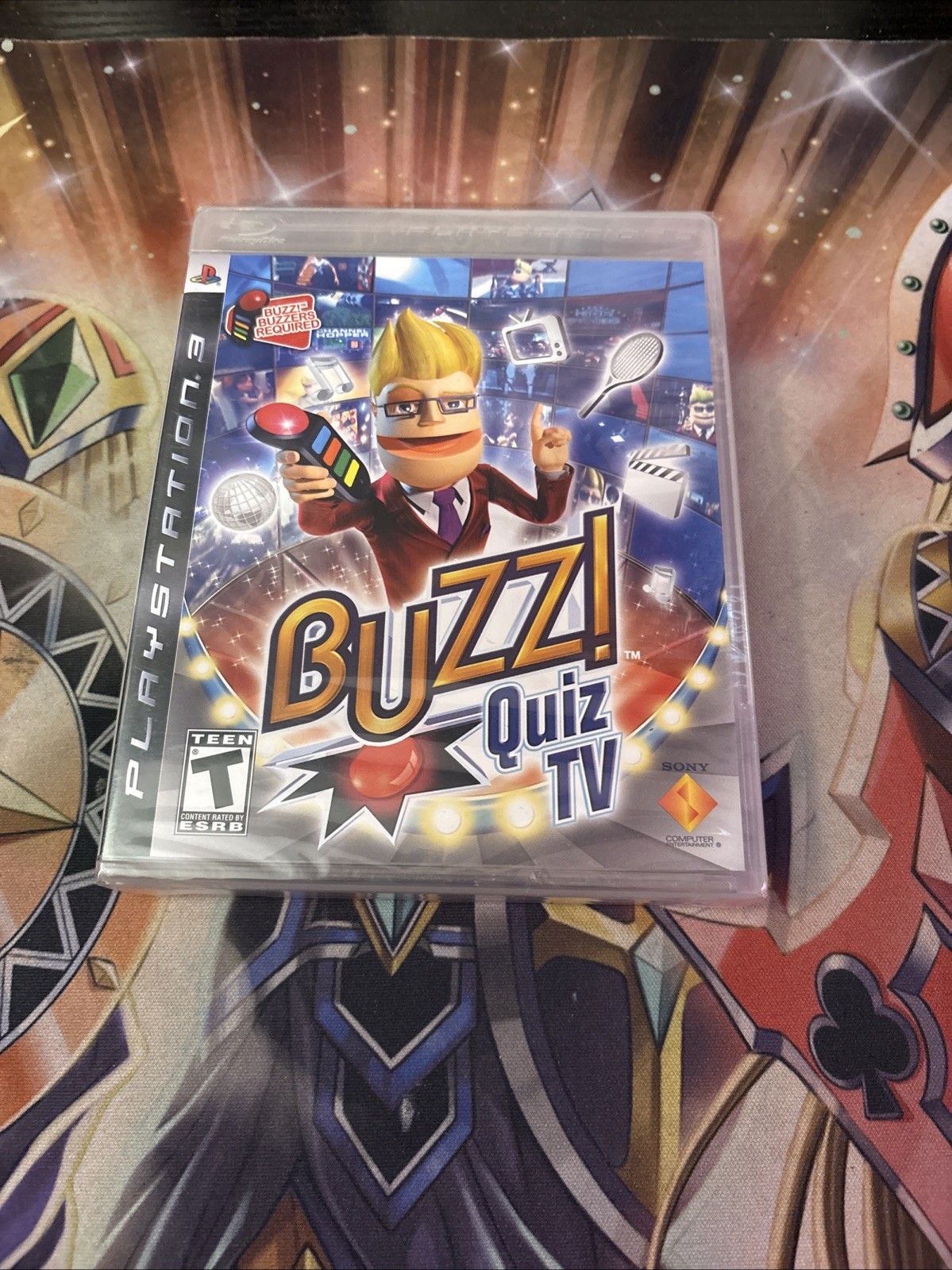 Buzz Quiz TV (Sony PlayStation 3, 2008) GAME ONLY Sealed