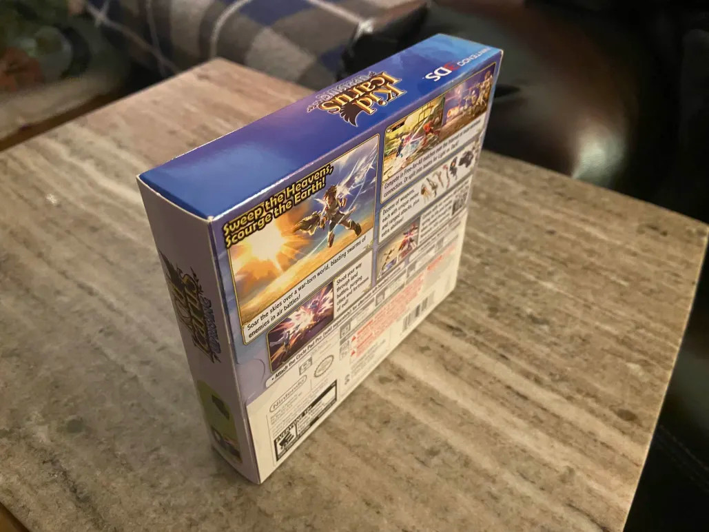 Kid Icarus Uprising 3DS (Stand Included) Big Box Sealed in Mint Condition