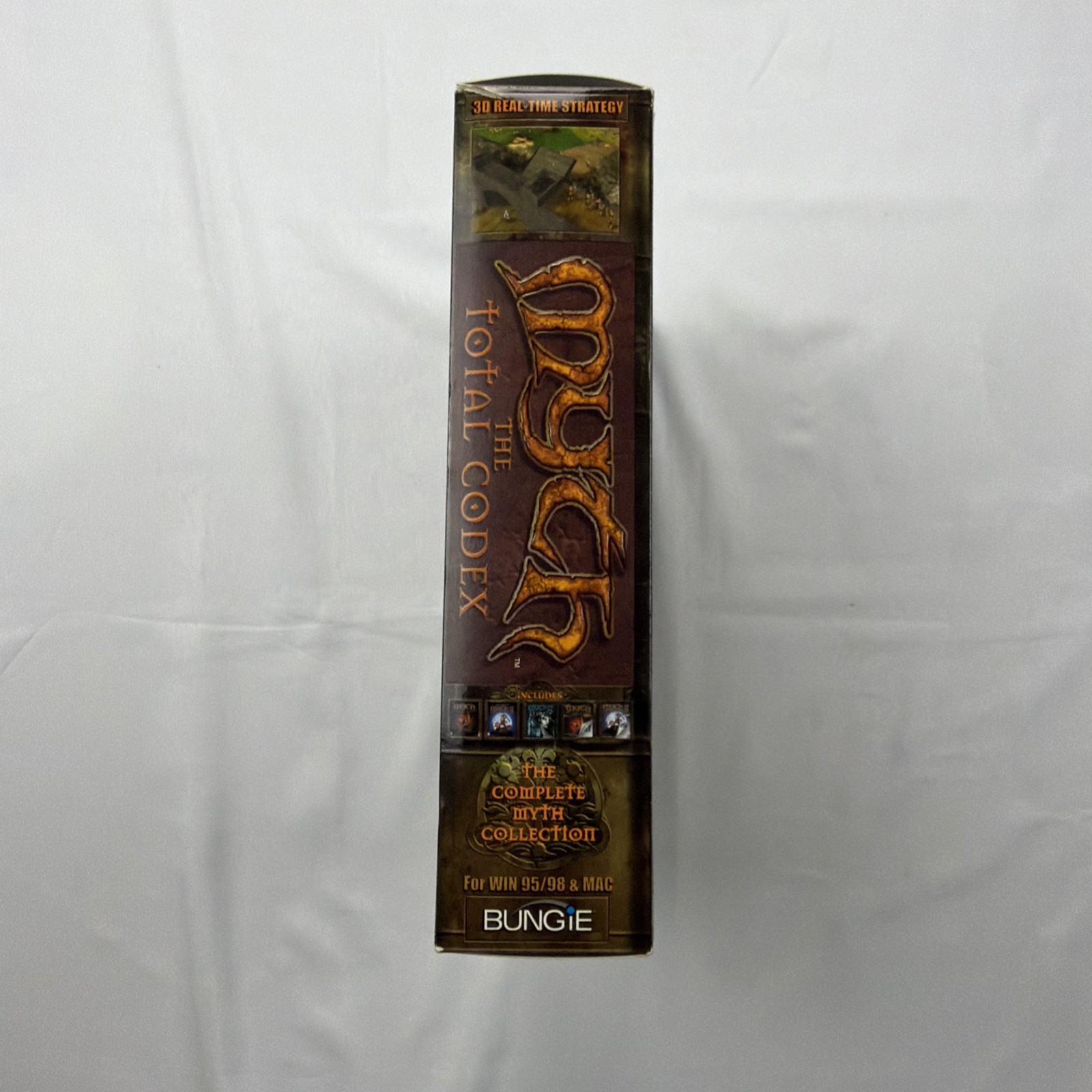 Myth: The Total Codex Big Box + 3 CDs & Jewel Case CD-Rom 1999 Windows 98/99/NT