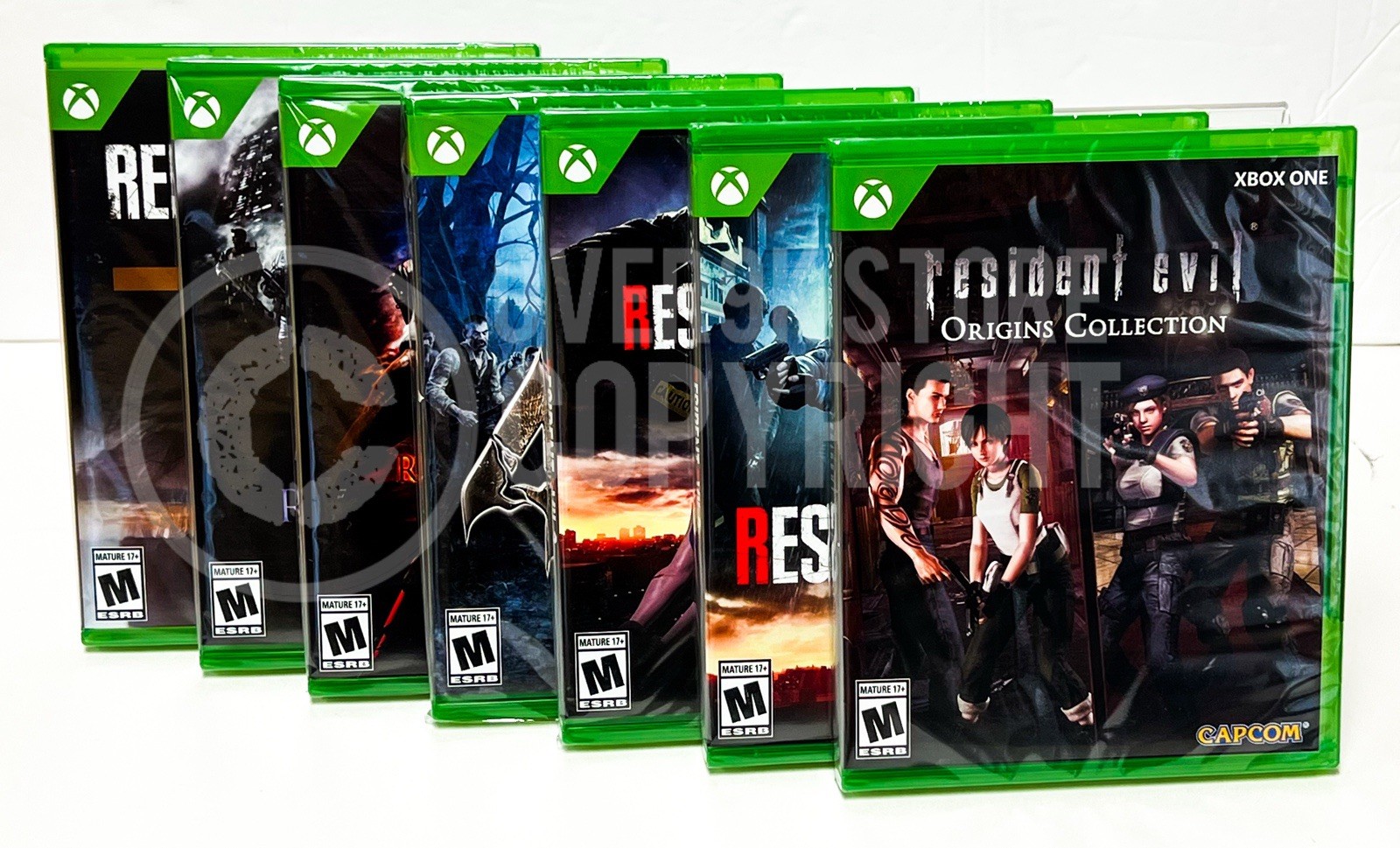Resident Evil Origins + 2 + 3 + 4 + 5 + 6 + 7 Gold Edition – Xbox One – New