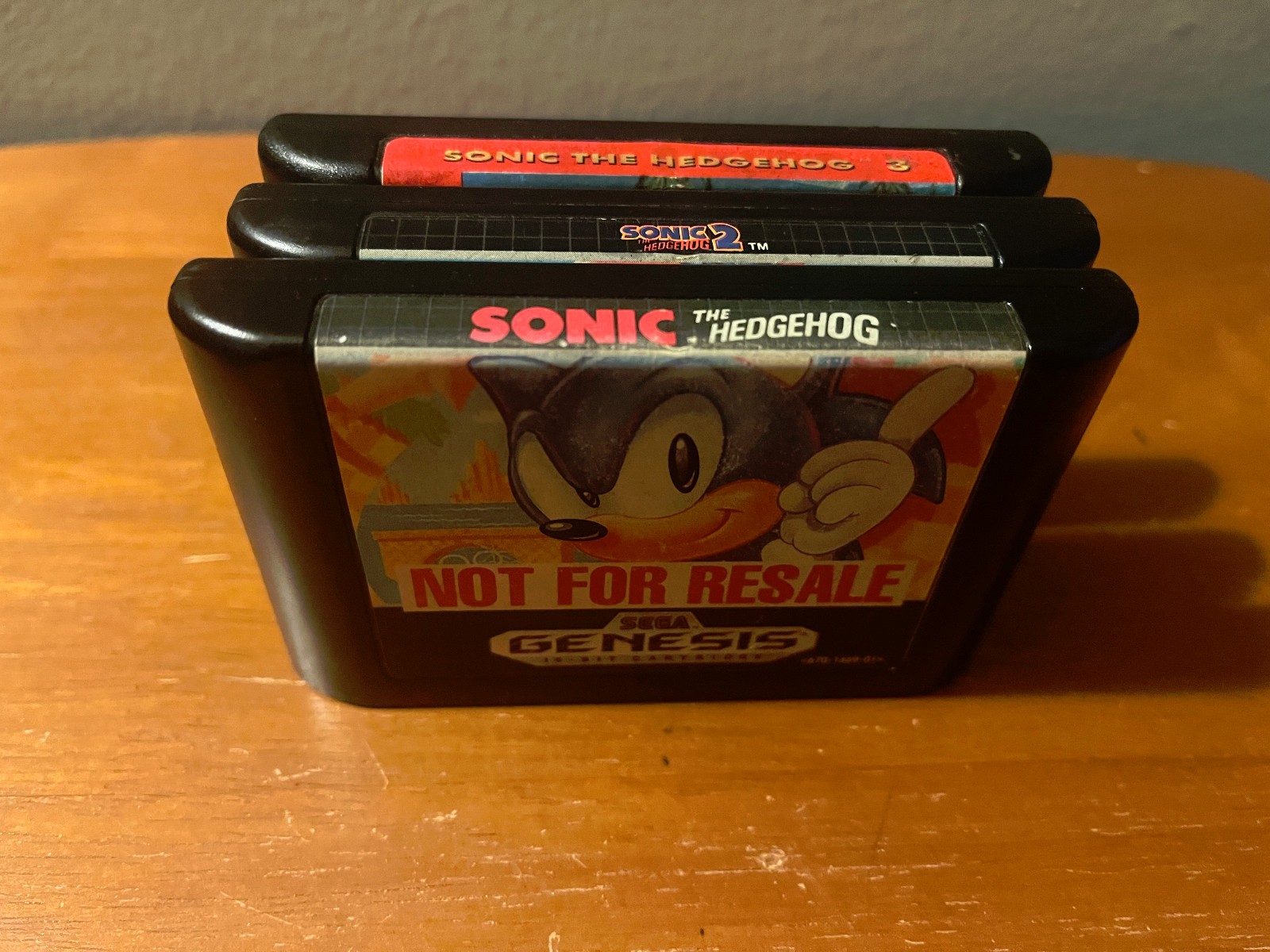 SONIC THE HEDGEHOG for SEGA GENESIS — Trilogy — Sonic 1 2 & 3 for Sega Genesis