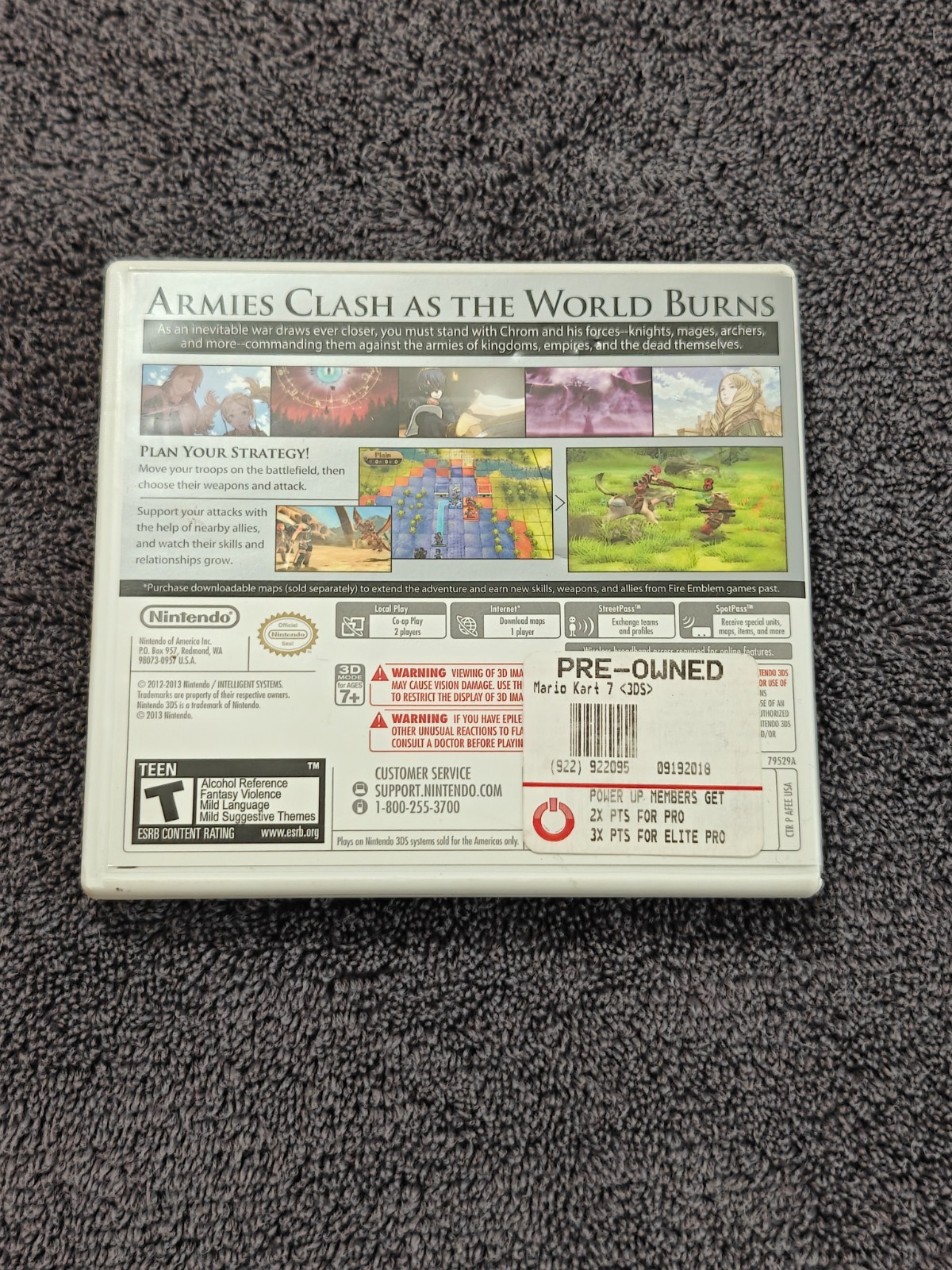 Fire Emblem: Awakening (3DS) w/ Manual | Tested/Working