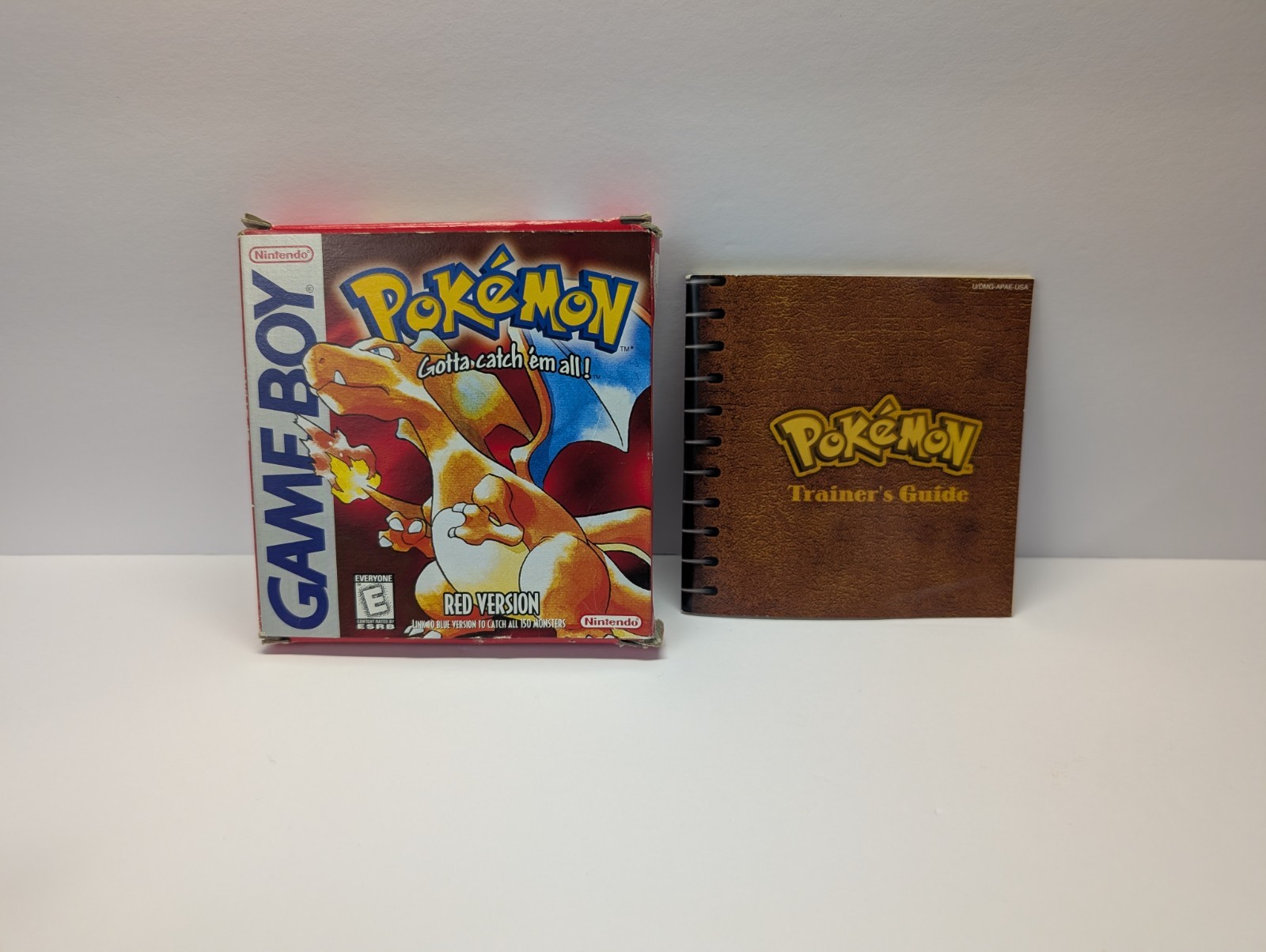 Pokemon Red Version Nintendo GameBoy 1ST PRINT BOX & MANUAL GOOD NO GAME LOOK
