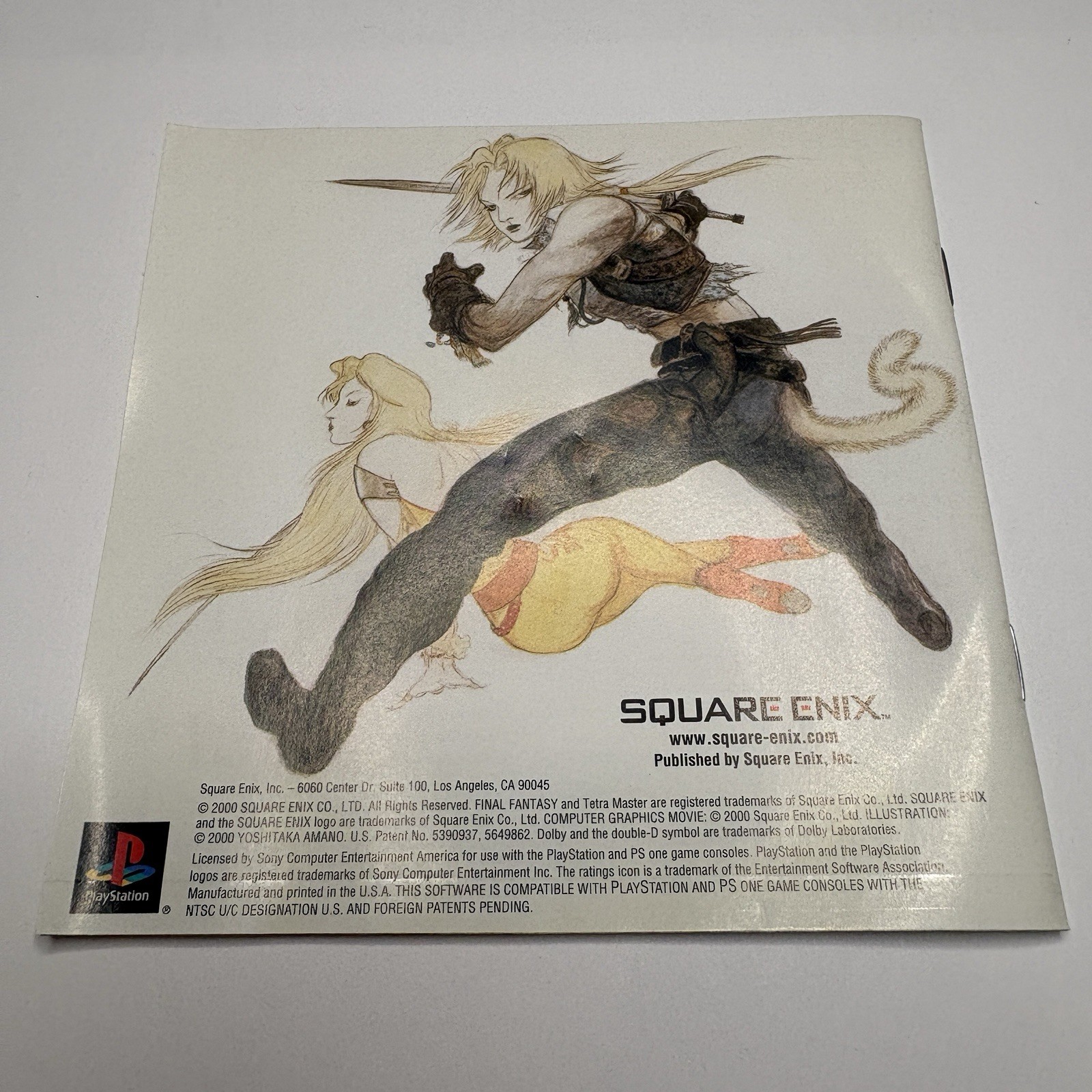Final Fantasy IX (PS1, 2000) Complete/CIB, Black Label Case, GH 4 Discs & Manual