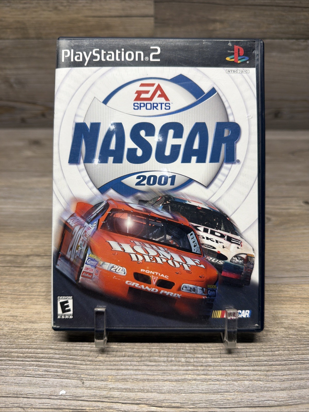 NASCAR 2001 Sony PlayStation 2 PS2 Complete w/ Manual CIB Tested