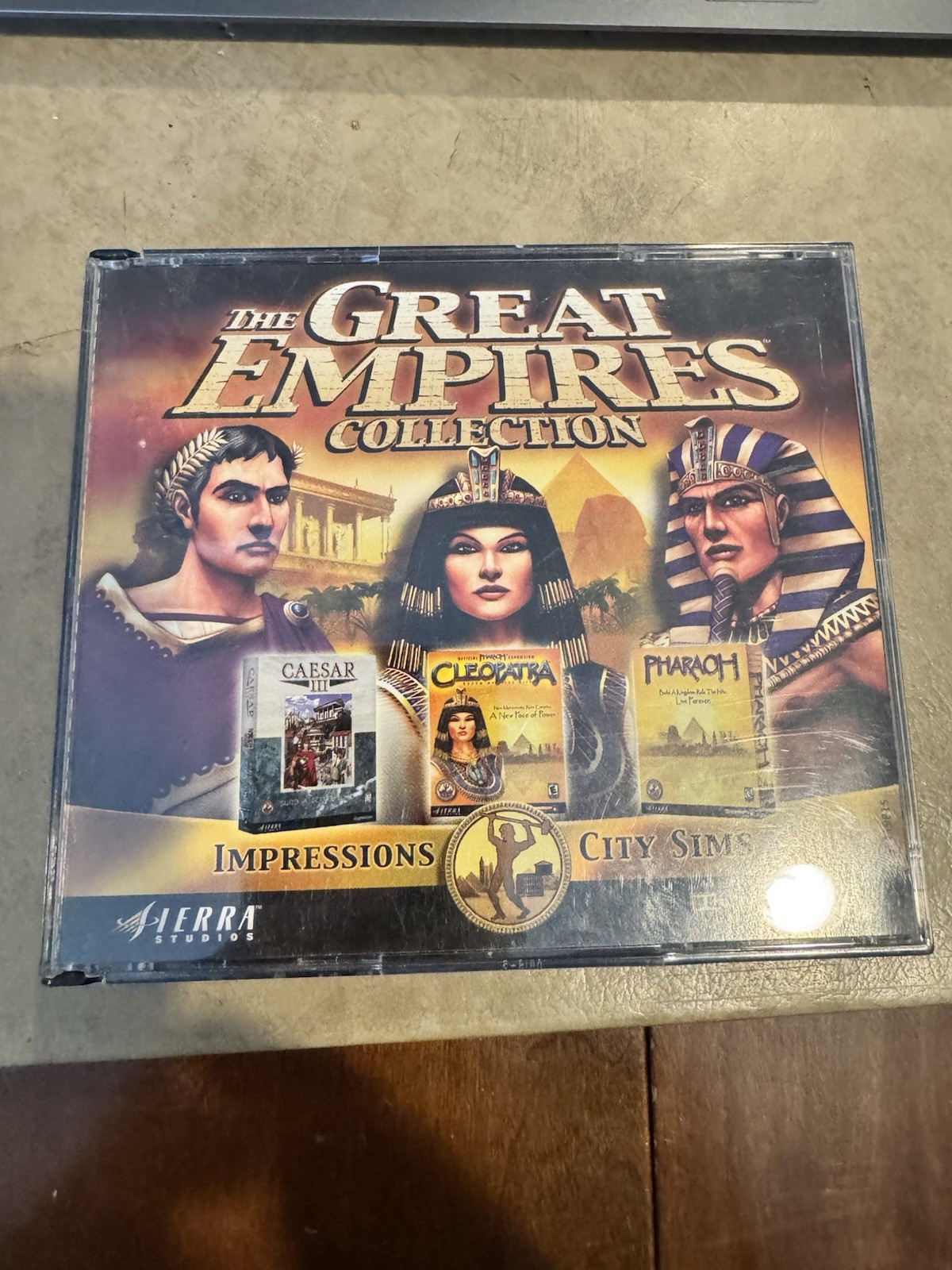 The Great Empires Collection Sierra Studios PC 3 Disc Collection