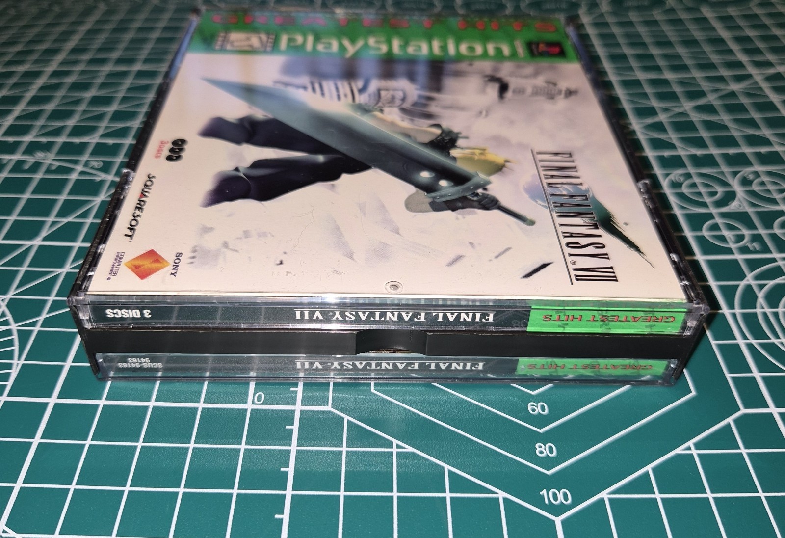 Final Fantasy VII 7 PlayStation 1 PS1 TESTED VG No Manual Squaresoft